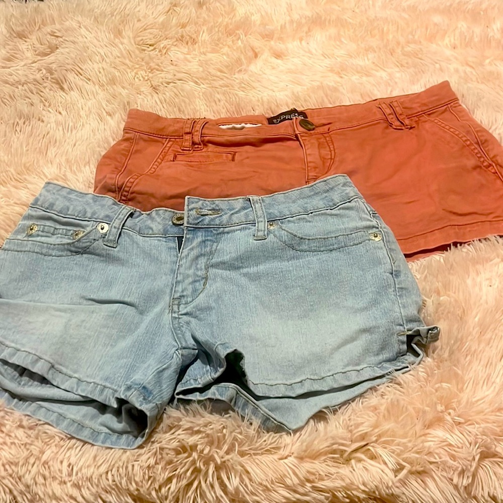 2 different brand shorts.